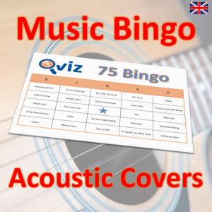 Music Bingo 75 Acoustic Covers