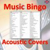 Looking for a fun and relaxing game night with friends? Look no further than our Music Bingo featuring 75 acoustic cover songs! Our game includes a wide selection of acoustic covers from popular songs across various genres, perfect for a laid-back and enjoyable evening.