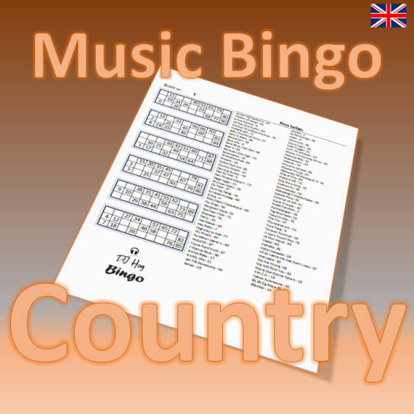 Looking for a fun and engaging way to enjoy your favorite country music hits? Look no further than Country Music Bingo! Featuring 90 songs from both new and classic artists, this game is perfect for any fan of the genre.