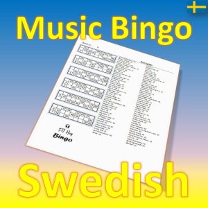Looking for a fun and unique way to discover new music? Look no further than "Swedish Music Bingo"! With 90 songs exclusively from Swedish artists, you'll be sure to enjoy the sounds of this beautiful country.