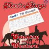 Get ready for a rootin’ tootin’ good time with our “Country & Western Music Bingo” game! Featuring 75 classic country & western hits from legends like Tammy Wynette, George Jones, Buck Owens, and many more, this game is perfect for any country music fan.