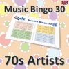 Get ready to boogie down with "70s Artists Music Bingo"! This game is the perfect way to relive the unforgettable songs of the era.