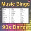 Get ready to dance the night away with our 90s Dance Music Bingo! Featuring 30 of the best dance hits from the 1990s, our game will have you and your friends moving and grooving all night long.