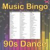 Get ready to dance the night away with our 90s Dance Music Bingo! Featuring 30 of the best dance hits from the 1990s, our game will have you and your friends moving and grooving all night long.