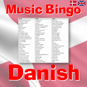 Looking for a fun and engaging way to celebrate Danish music with friends and family? Look no further than our "Danish Music Bingo" game! Featuring 30 iconic songs from Danish artists, this game is sure to delight and challenge players of all ages.