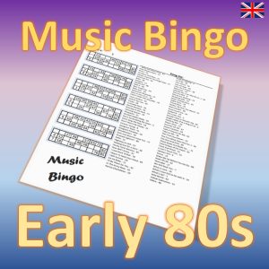 Are you ready to go back in time? Play our Early 80s Music Bingo and relive the golden era of pop, rock, and new wave. With 30 hits from the years 1980 to 1982, including classics from artists like Michael Jackson, David Bowie, and Duran Duran, you’ll have a blast guessing which song is next.