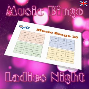 Looking for a fun and exciting way to spend your next ladies night? Look no further than Ladies Night Music Bingo! This music bingo game includes 30 hit songs from some of the greatest female artists of all time.