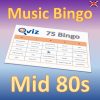 Get ready to go back in time with our “Mid 80s Music Bingo”! This exciting music bingo game features 30 hits from the years 1983 to 1986, including iconic songs from artists like a-Ha, Madonna, and Duran Duran.
