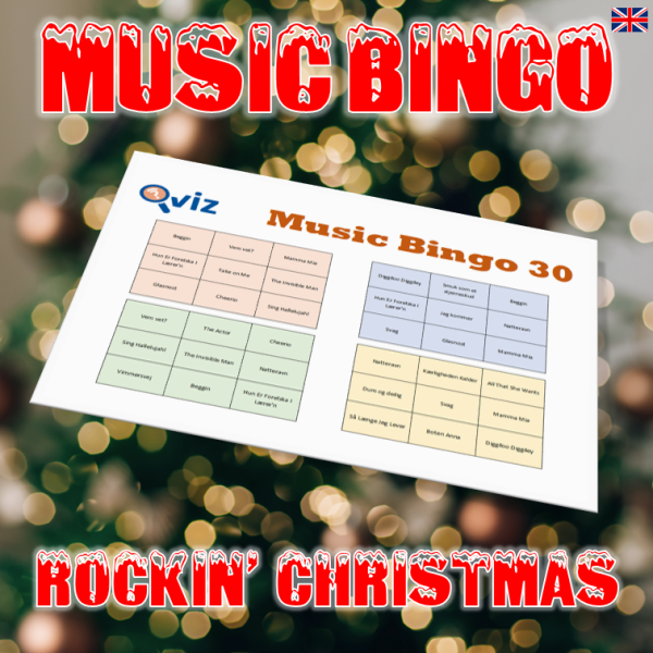 Looking for a fun and unique way to get into the Christmas spirit? Look no further than “Rockin’ Christmas Music Bingo”! This bingo game features 30 of the most rocking Christmas songs around, from classic hits to modern favorites.