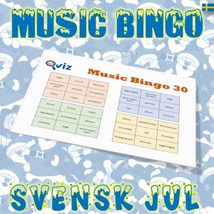 Looking for a fun way to celebrate the holidays with your friends and family? Look no further than our Swedish Christmas Music Bingo! Featuring 30 beloved Christmas songs by Swedish artists, this bingo game is perfect for getting into the festive spirit.