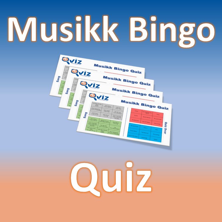 Music Bingo 30 Quiz - Qviz Musicbingos