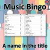 Looking for a fun and unique twist on the classic game of bingo? Look no further than our Music Bingo with a name in the title theme! Featuring 90 hit songs that all have a name in the title, our game will have you and your friends singing along and having a blast.