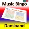 Bring the fun of music bingo to your next event with Dansband Music Bingo! Featuring 30 lively songs from Scandinavian folk dance artists, this game is perfect for getting your guests up and moving.