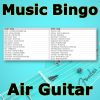 Introducing “Air Guitar Bingo” – the ultimate game for music lovers who want to rock out with their imaginary guitar!
