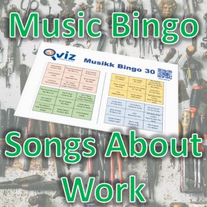 Introducing “Songs about Work Music Bingo” – the ultimate game for music lovers who know the value of hard work and want to celebrate it with some catchy tunes.