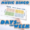 This game features a playlist of songs that include the name of a day in the title, spanning across various genres and decades.