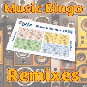 Remixes Music Bingo, the exciting new way to enjoy your favorite tunes! Our playlist is packed with top remixes of popular songs.