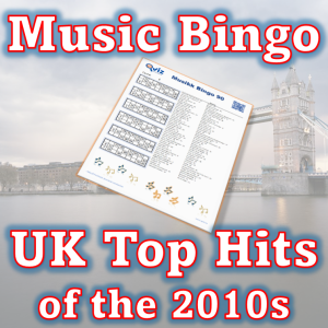 Get ready to relive the greatest era of music with our "UK Top Hits of the 2010s" music bingo game! Featuring 90 of the top 2010s songs in the UK.