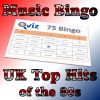 Get ready to relive the greatest era of music with our "UK Top Hits of the 80s" music bingo game! Featuring 75 of the top-selling 80s songs in the UK.