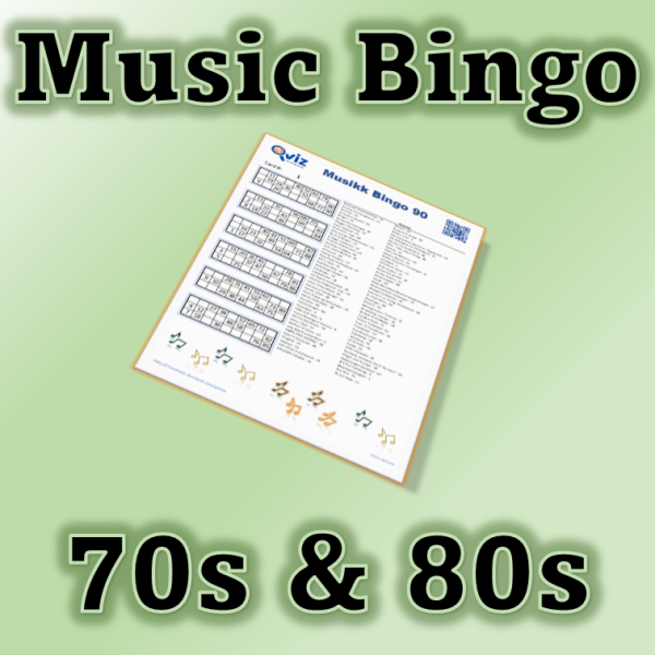 This bingo takes you back to the years from 1970 to 1989. Here you will be served some of the biggest hits from this period.