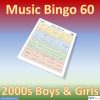 Music bingo with 60 well-known songs from the 2000s. Access to PDF file with 100 bingo boards and link to Spotify playlist.