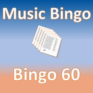 60 music bingo