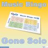 Music bingo with 30 songs by artists that went solo. Test your friends and get to know the artists. PDF file with 100 boards and link to playlist.