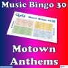 Music bingo with the 30 biggest and best-selling Motown songs of all time. PDF file with 100 bingo boards and link to Spotify playlist.