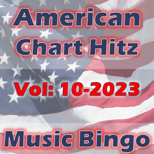 American Chart Hitz Music Bingo