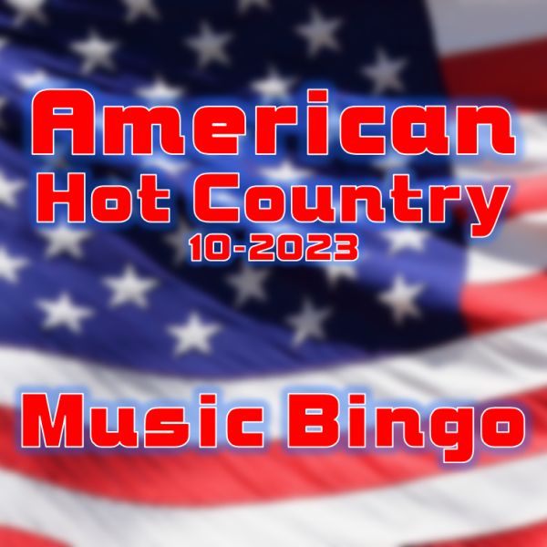 american hot country music bingo
