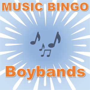 Boybands Music Bingo