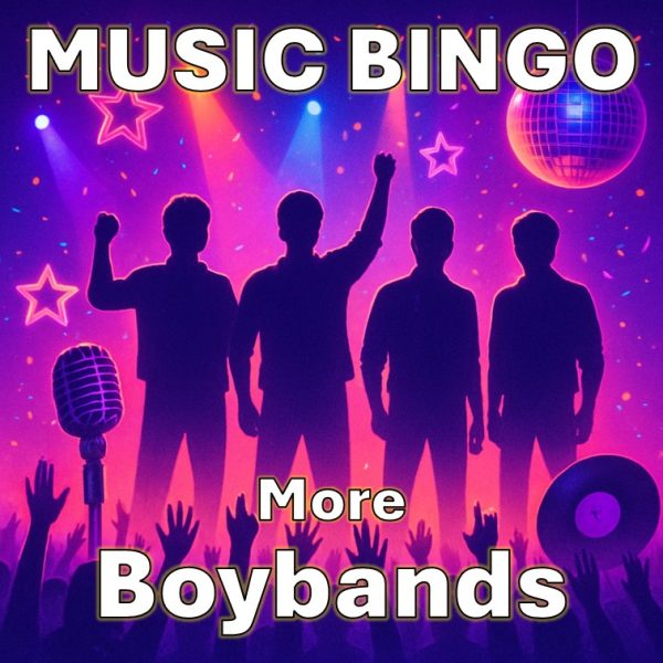 More Boybands music bingo